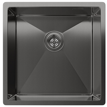 Rivelato RINOX 4444 UN PVD black, мойка, нержавеющая сталь, черный Фото товара: Rivelato RINOX 4444 UN PVD black, мойка, нержавеющая сталь, черный