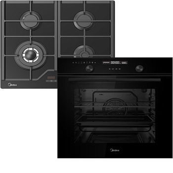Фото товара: MIDEA MG697TTGB + MO78107CGB