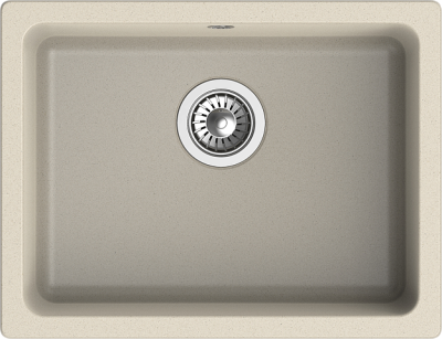 Фото товара: Rivelato BERKANA BK-50 beige scuro, мойка, гранит, темно-бежевый