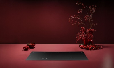 Детальное фото товара: Falmec PIANO INDUZIONE BLACK MATT 88x40 Panoramic индукционная поверхность