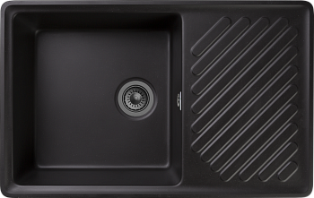 Фото товара: GranFest QUARZ GF-ZL-52, мойка, гранит, черный
