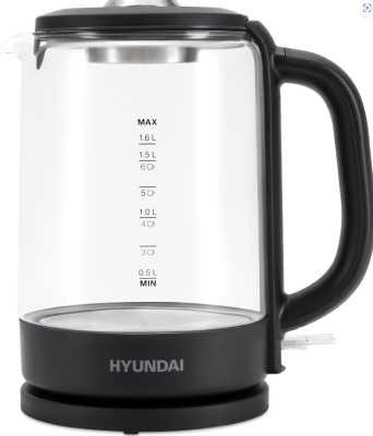 Детальное фото товара: Hyundai HYK-G3402 электрический чайник