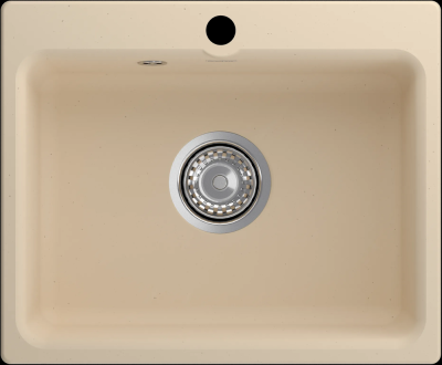 Детальное фото товара: GranFest GF-SMART 520, мойка, мрамор, бежевый