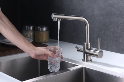 Детальное фото товара: Emar EC-3003NS, смеситель, сатин