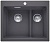 Фото товара: Blanco Pleon 6 Split, мойка, гранит, темная скала