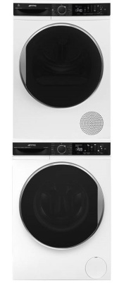 Детальное фото товара: Smeg стирка WM3T84RU4 + сушка DT393RU4 + соед.эл KITSPDT