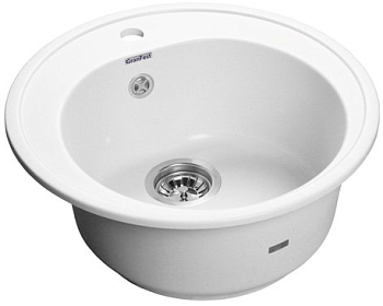 Фото товара: GranFest RONDO GF-R-510, мойка, мрамор, иней
