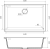 Rivelato STRIA SR-6963 nero profondo, мойка, керамика, черный Детальное фото товара: Rivelato STRIA SR-6963 nero profondo, мойка, керамика, черный