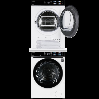 Детальное фото товара: HIBERG стирка i-DDQ11-1014 W + сушка HDQ11-10 W + соед.эл