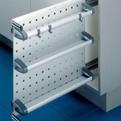 Hailo Vario выдвижная система в шкаф с выдвижным фасадом от 150 мм Фото товара: Hailo Vario выдвижная система в шкаф с выдвижным фасадом от 150 мм