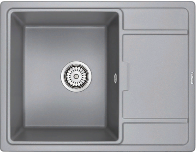 Paulmark FLUGEN 50-650, мойка, гранит, серый металлик