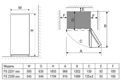Evelux FS 2220 W Детальное фото товара: Evelux FS 2220 W