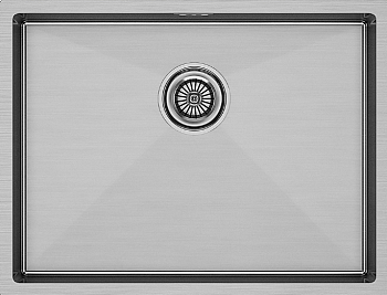 Фото товара: Paulmark NEXT UNI 58, мойка, нержавеющая сталь брашированная