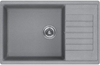 Фото товара: KUCHENSTERN FLUG 60, мойка, гранит, титан