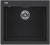 Детальное фото товара: KUCHENSTERN OBEN 60, мойка, гранит, черный