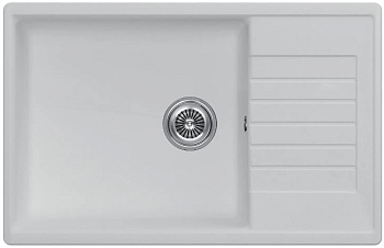 Фото товара: KUCHENSTERN FLUG 60, мойка, гранит, белый