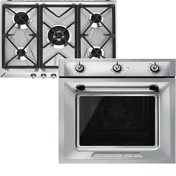 Фото товара: Smeg SR975XGH + SF6905X1