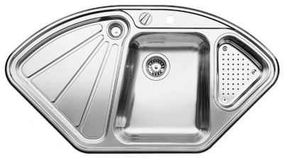 Blanco Delta-IF, мойка, нержавеющая сталь с зеркальной полировкой с клапаном-автоматом Blanco Delta-IF, мойка, нержавеющая сталь с зеркальной полировкой с клапаном-автоматом