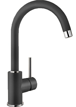 Фото товара: Blanco Mida, смеситель, гранит, антрацит