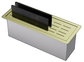 Фото товара: Omoikiri DRY-04-LG, сушка для посуды, светлое золото