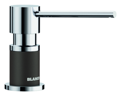 Детальное фото товара: Blanco Lato, дозатор жидкого моющего средства, хром/кофе
