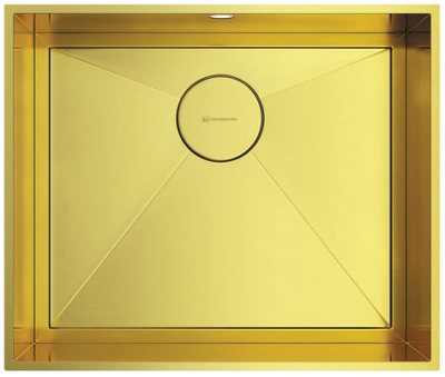 Детальное фото товара: Omoikiri Kasen 53-INT LG, мойка, нержавеющая сталь/светлое золото