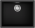 Детальное фото товара: Omoikiri Yamakawa 55T-U/I BL, мойка, гранит, черный