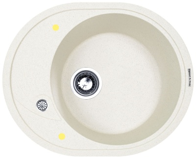 Детальное фото товара: Zigmund & Shtain KREIS OV 575, мойка, каменная соль  