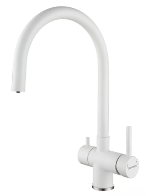 Paulmark HELLER, смеситель, белый матовый