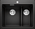 Фото товара: Blanco Pleon 6 Split, мойка, гранит, черный