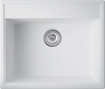 Фото товара: Omoikiri Daisen 60-WH, мойка, гранит, белый