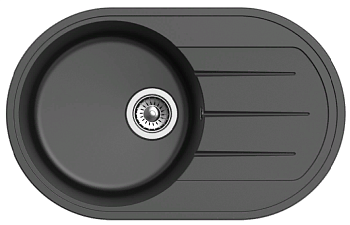 Фото товара: Ewigstein Elegant E- R50F, мойка, гранит антрацит