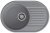 LEX Como 740 Deep Grey, мойка, гранит Детальное фото товара: LEX Como 740 Deep Grey, мойка, гранит