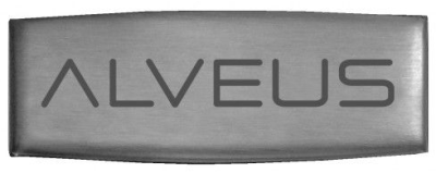 ALVEUS заглушка для перелива, нержавеющая сталь