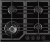 Kuppersberg FG 63 B Детальное фото товара: Kuppersberg FG 63 B газовая поверхность