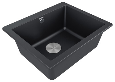 Детальное фото товара: Paulmark GERA 60, мойка, гранит, антрацит