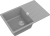 Rivelato RAUM RM-78 grigio metallizzato, мойка, гранит, серый металлик Детальное фото товара: Rivelato RAUM RM-78 grigio metallizzato, мойка, гранит, серый металлик
