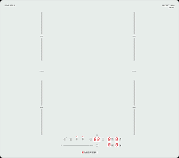 Фото товара: MEFERI MIH604WH COMFORT индукционная поверхность