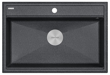 Фото товара: Paulmark STEPIA 80, мойка, гранит, графит