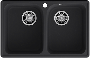 Фото товара: ЭкоМ 7448-2, мойка, гранит, черный