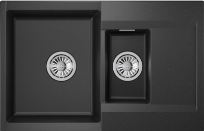 GRANULA ES-7808 мойка, гранит, черный GRANULA ES-7808 мойка, гранит, черный