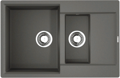 Omoikiri Daisen 78-2T-PL, мойка, гранит, платина Omoikiri Daisen 78-2T-PL, мойка, гранит, платина