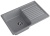 LEX Geneva 740 Deep Grey, мойка, гранит Детальное фото товара: LEX Geneva 740 Deep Grey, мойка, гранит