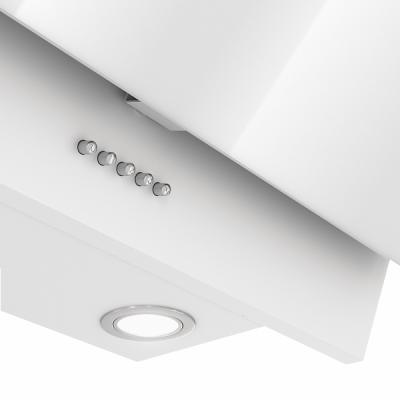 Детальное фото товара: Elikor Сапфир 60П-430-К3Д белый/белое стекло