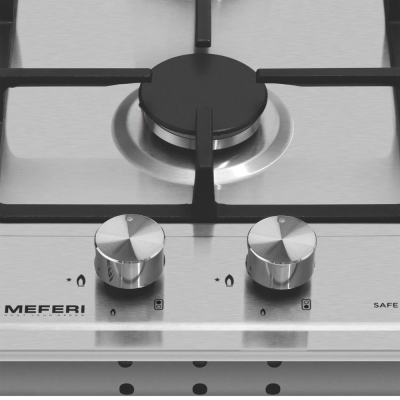 MEFERI MGH302IX LIGHT Детальное фото товара: MEFERI MGH302IX LIGHT газовая поверхность