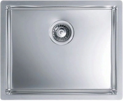 Детальное фото товара: ALVEUS QUADRIX 50 BRS-90, мойка, нержавеющая сталь брашированная (в комплекте с сифоном 1130550)