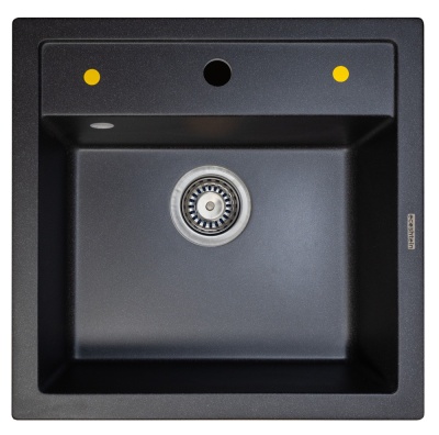 Детальное фото товара: Ecoshtein PLATZ 515, мойка, гранит, антрацит