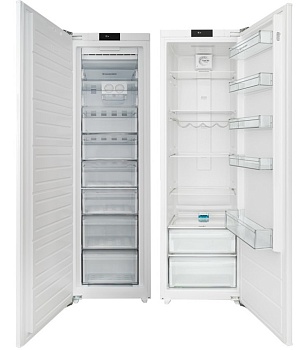 Фото товара: Schaub Lorenz холодильник SL SE311WE + морозильник SL FE226WE