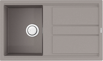 Фото товара: Omoikiri Kitagawa 86-GR, мойка, керамика, leningrad grey