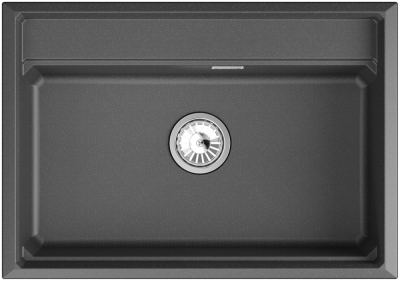 Детальное фото товара: GRANULA 7301i мойка, гранит, черный